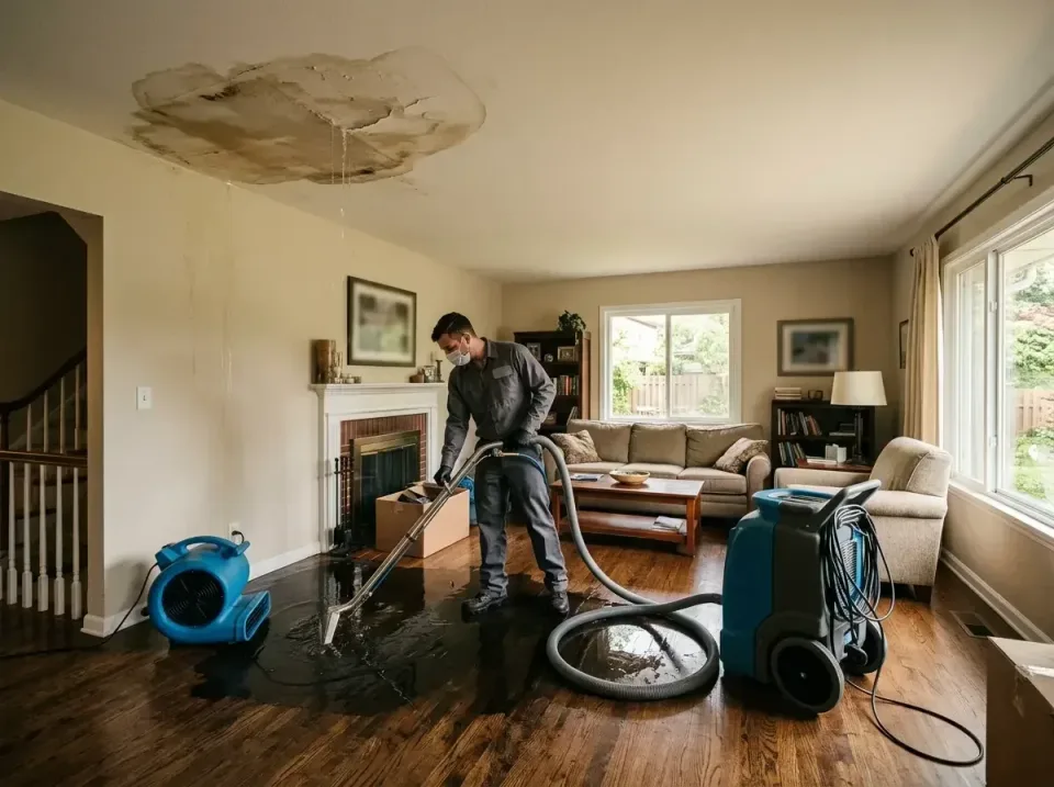 attic-pipe-burst-ceiling-drip-008 — frequently asked questions, Water Damage Restoration & Carpet Care in Santa Rita Ranch,…